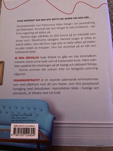 Kepler, Paganinikontraktet, 2010