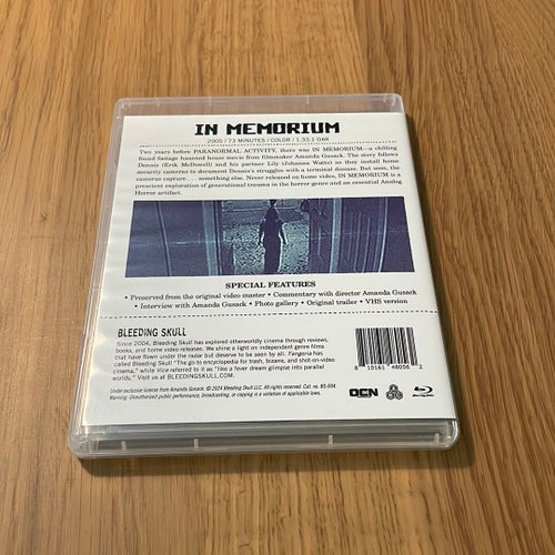 In Memorium - Bleeding Skull Regionsfri Blu-ray