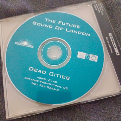The Future Sound Of London - Dead Cities (CD) promo advance rare