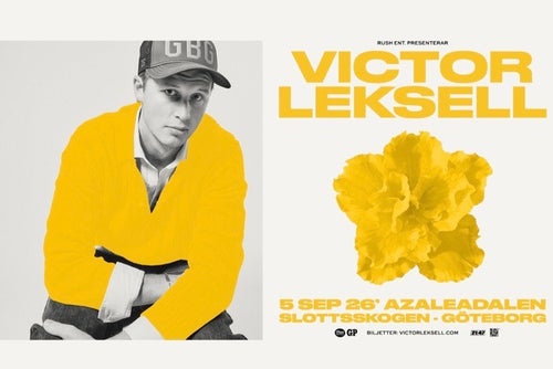 Victor Leksell biljetter till 5/9
