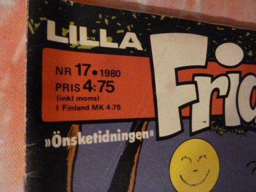 LILLA FRIDOLF, NR 17-1980, TIDNING