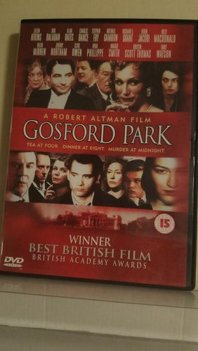 Gosford park, Dvd
