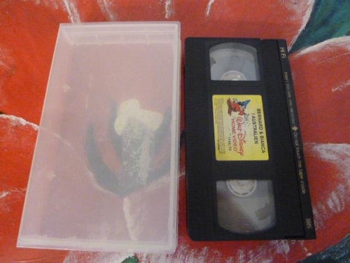 BERNARD & BIANCA I AUSTRALIEN, VHS, BARNFILM, SVENSKT TAL