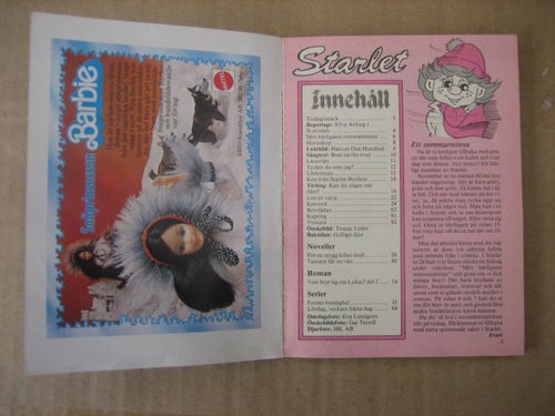 Starlet Nr:46-1982(Idolbild på Tomas Ledin)