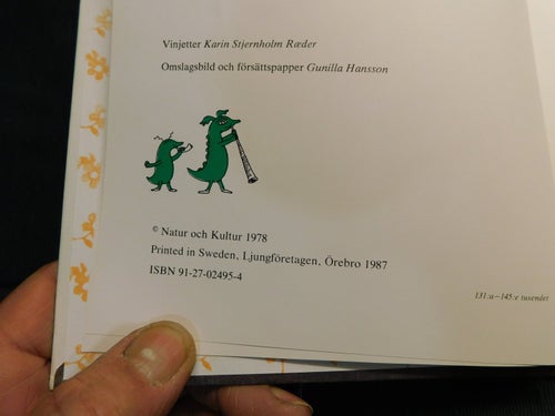 Min Nya Skattkammare " Ettan " Bok för Barn