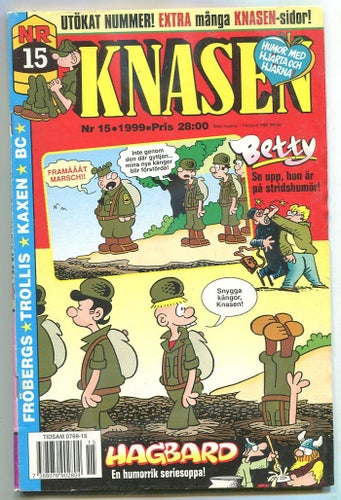 Knasen 1999 nr 15 Hagbard, Betty, Trollis, BC Kaxen Fröbergs