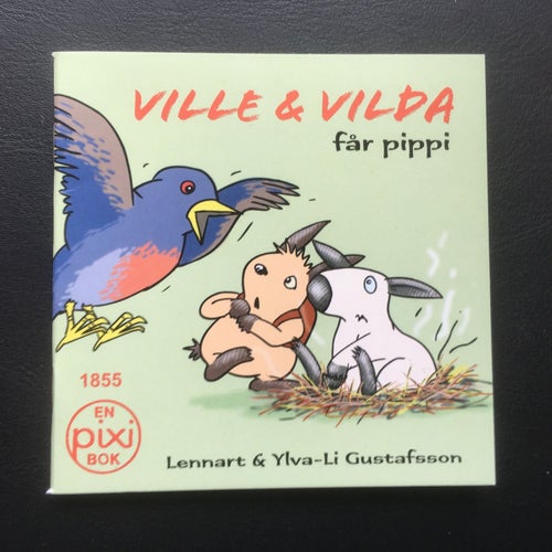 Pixi bok 1855 - VILLE & VILDA får pippi