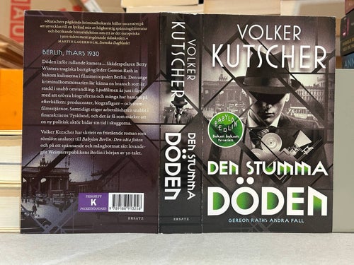 Den stumma döden av Volker Kutscher, bok, Very Fine