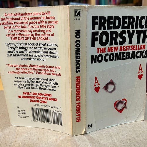 No Comebacks by Frederick Forsyth, bok, Good, SM
