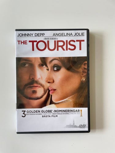 The Tourist (DVD) Johnny Depp och Angelina Jolie. Svensk utgåva.