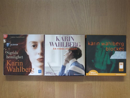 Karin Wahlberg Ljudböcker - Sigrids hemlighet, Än finns det hopp, Blocket