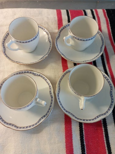 4 Kaffekoppar med far