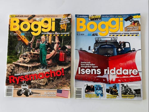 Boggi 2010 – Komplett årgång (10 nr) | Entreprenad & Maskin