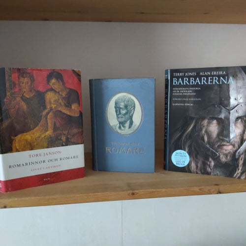Romerskt bokpaket och livshistorier