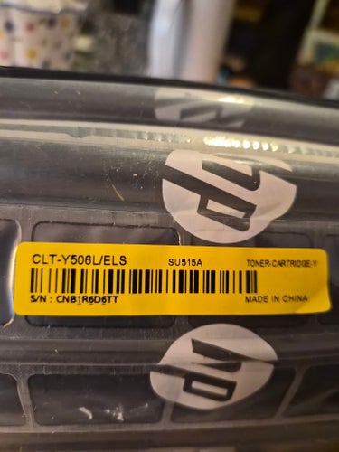 HP Lasertoner CLT-Y506L/ELS SU515A Gul