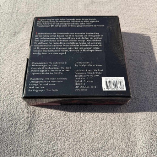 Stephen King - De tre blir dragna - Det mörka tornet del 2 - Ljudbok på CD