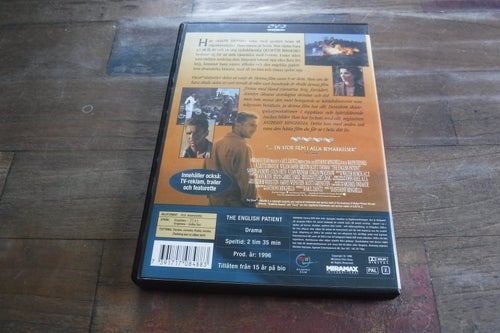 DVD Den engelske patienten