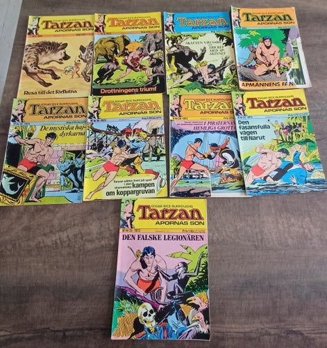 Tarzan 1972-1980 jättesamling 60 st