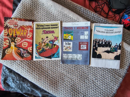 Fyra klassiska serien - Fantomen, Tarzan och Larson!