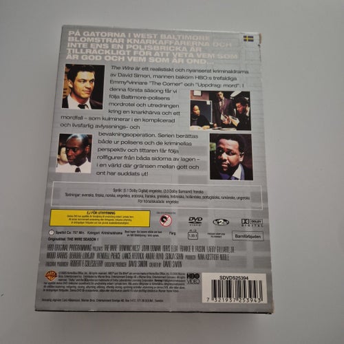 The Wire - Hela första säsongen (DVD)