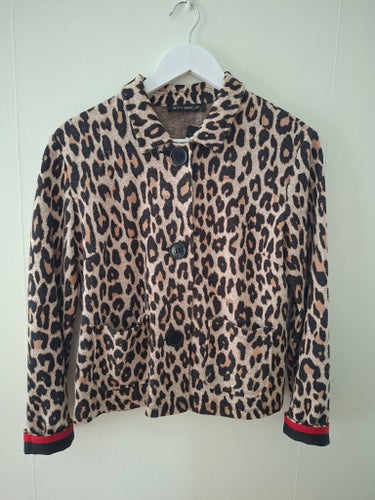 Betty Barclay leopardmönstrad kavaj, storlek 36
