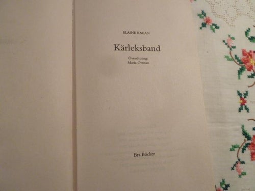 KÄRLEKSBAND, E. KAGAN, 2002,  POCKET, BÖCKER