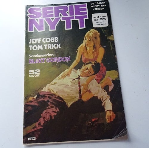 Serienytt 9 , 1977 . Jeff Cobb, Tom Trick mm