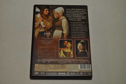FLICKA MED PÄRLÖRHÄNGE - DVD - Scarlett Johansson m.fl