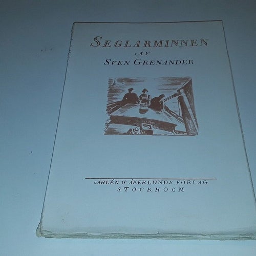 Seglarminnen - Sven Grenander 1926