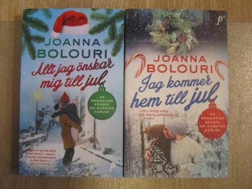 Allt jag önskar mig till jul & Jag kommer hem till jul av Joanna Boulouri