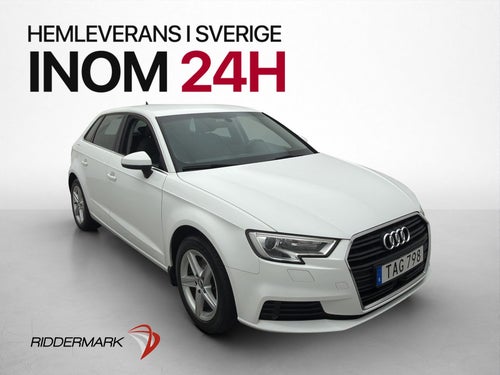 Audi A3 Sportback 35 TFSI 150hk Proline Adaptiv P-Sensorer