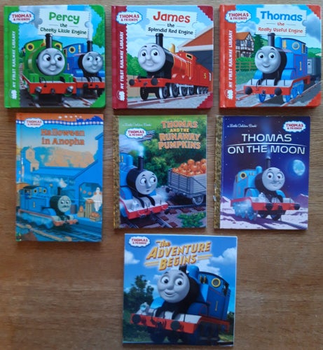 Thomas & friends - 7 böcker i mycket fint skick