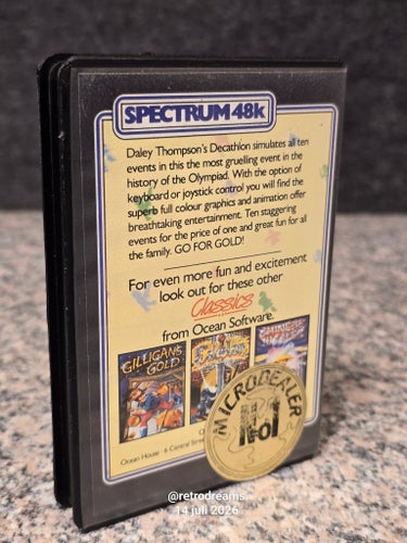 Daley Thompson's Decathlon | Ocean | Sinclair ZX Spectrum 48K Kassettspel