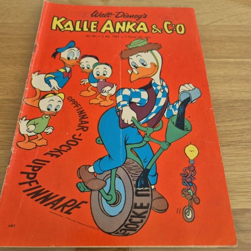 Kalle Anka & C:o, 1962 Nr 40