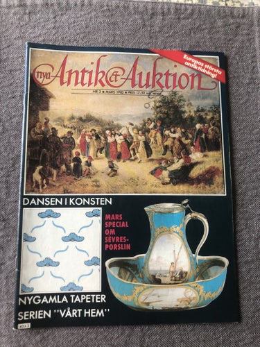Antik & Auktion 3/1982 - Special om Sèvresporslin, dansen i konsten m m