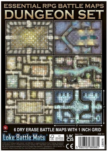 Essential RPG Battle Maps Set - Loke Battle Mats