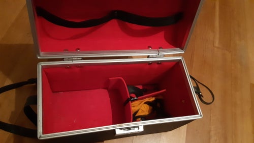 Kameraväska med Chinon objektiv