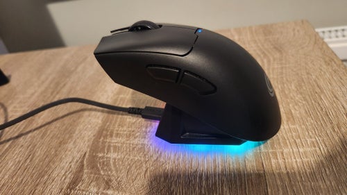 Trådlös Gamingmus med Laddningsstation