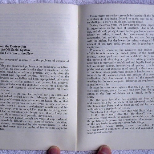 Vladimir Lenin: A great beginning – how to organise competition? (1977)