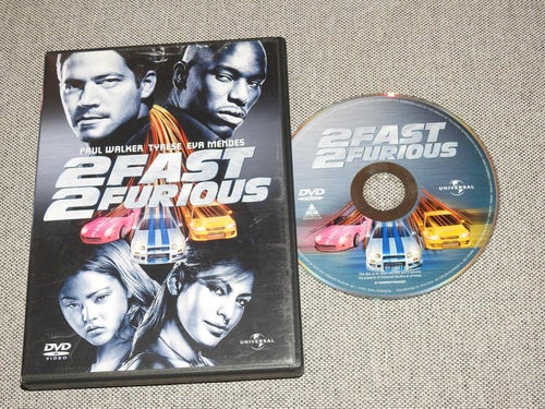 2 Fast 2 Furious DVD Paul Walker Tyrese Eva Mendes