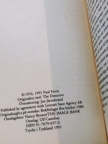 Paul Ferris - Högsta ort. bok, pocket. very good plus