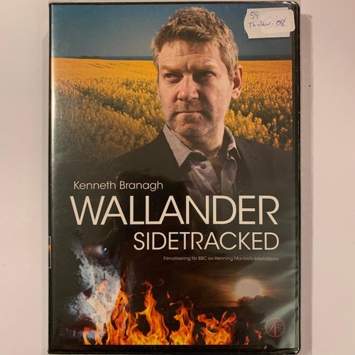 WALLADER - SIDETRACKED. KENNETH BRANAGH. DVD THRILLER -08. INPLASTAD