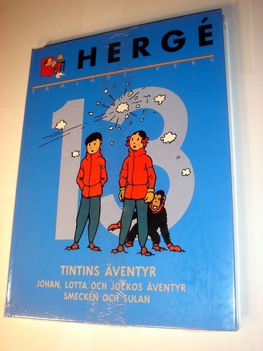 Hergé - Samlade verk 13 INB. NY Det hemliga vapnet mm.