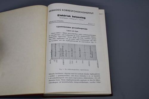Elektroteknik C av Civilingenjör I Folcker , Hermods 1942