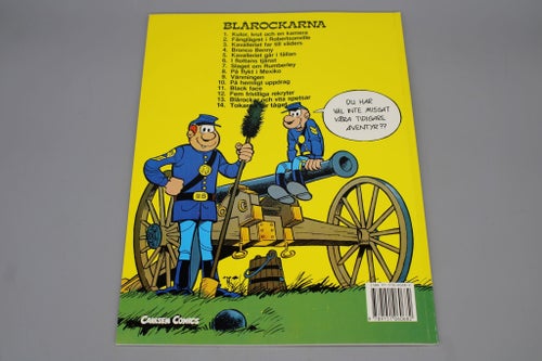 Blårockarna 14 : Tokarna tar tåget - 1:a upplagan 1990