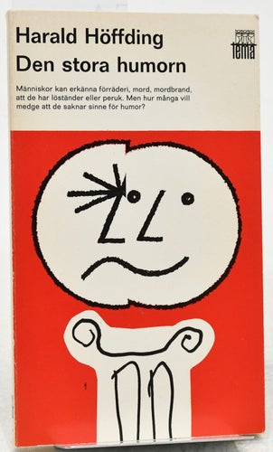 Den stora humorn : en psykologisk studie / Harald Höffding