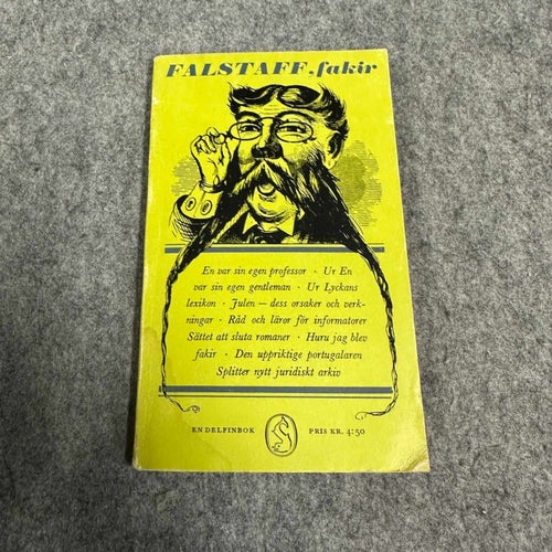 Falstaff, fakir - Ett urval av Tage Nilsson