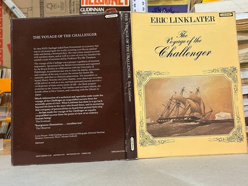 The voyage of the Challenger av Eric Linklater. bok, Fine plus