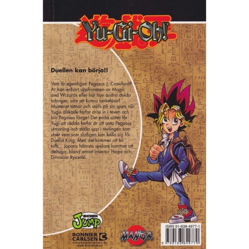 Yu-Gi-Oh! - 08 - Duellen kan börja!! - Kazuki Takahashi - Svensk utgåva (Begagna