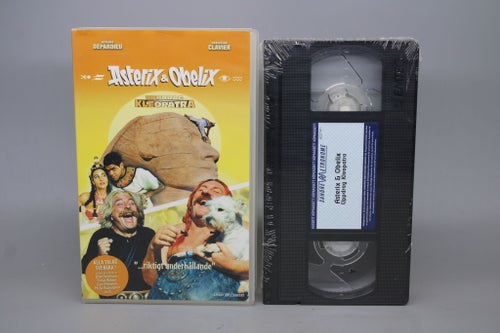 Asterix & Obelix Uppdrag Kleopatra - Ny inplastad VHS
